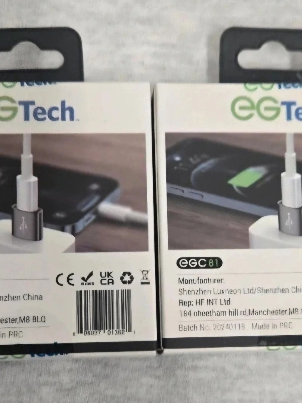 EGTech USB-C to USB-A Adapter Pack - Gray